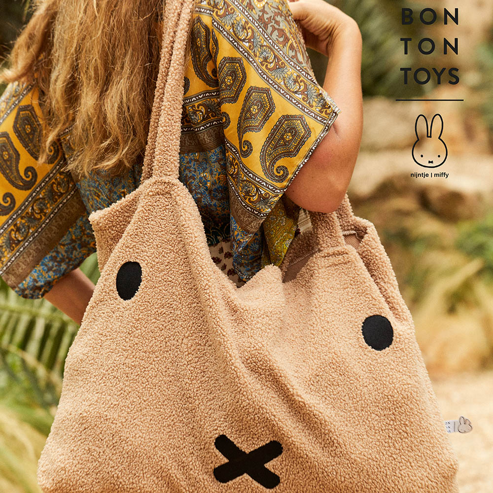 BON TON TOYS|Miffy 米菲兔環保托特包-奶茶