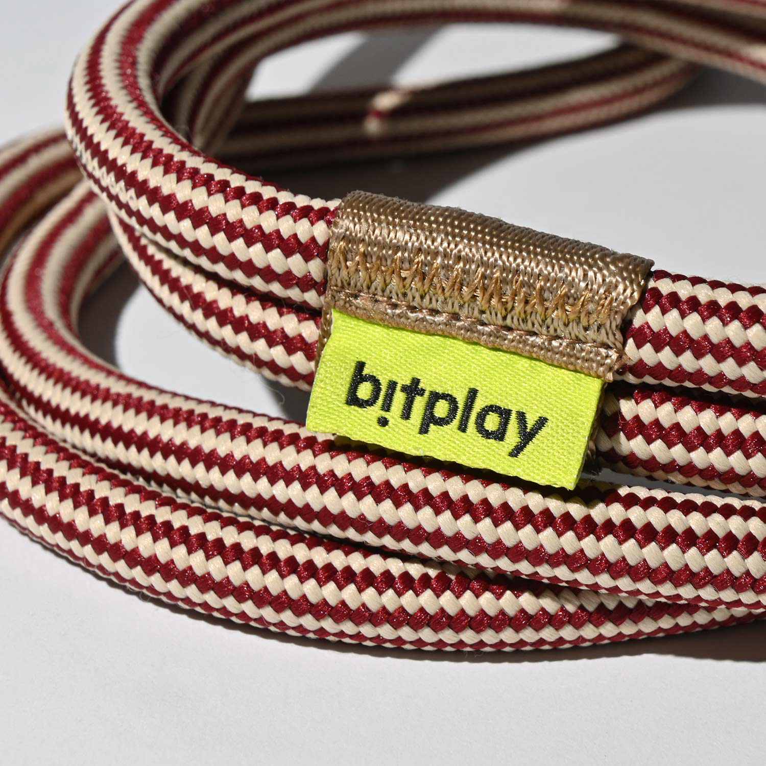 bitplay|撞色掛繩 8mm-紅棕色