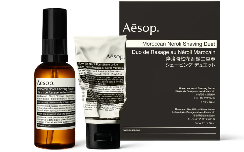 Aesop摩洛哥橙花刮鬍二重奏