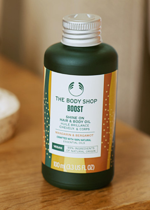 The Body Shop—激活力雙效滋養護理油