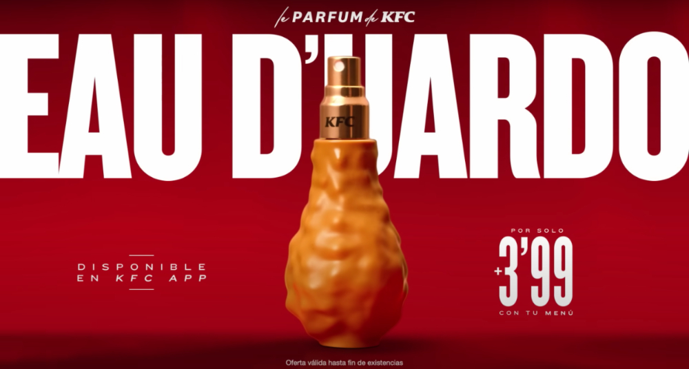 肯德基推出「炸雞香水」超誘人！炸雞香料配方＋寫實棒棒腿造型，實在太可愛～