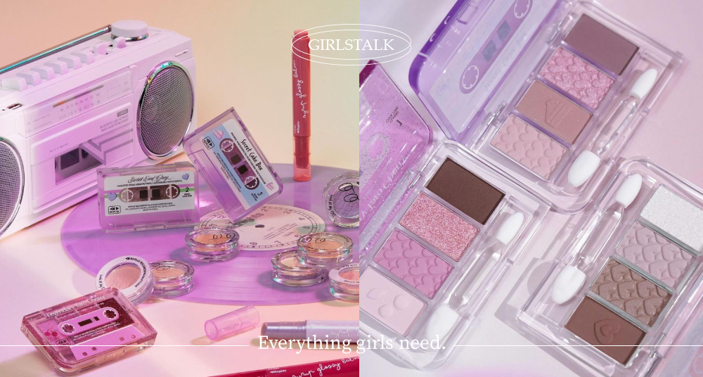 ETUDE「Replay系列」復古又時髦！卡帶錄音帶眼影盤、按壓水光唇筆，帶你沉浸在80年代的魅力之中♡