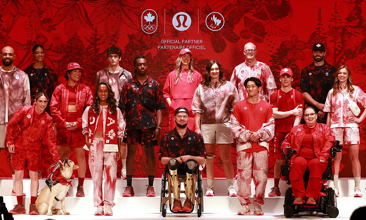 2024巴黎奧運隊服5：加拿大-Lululemon 