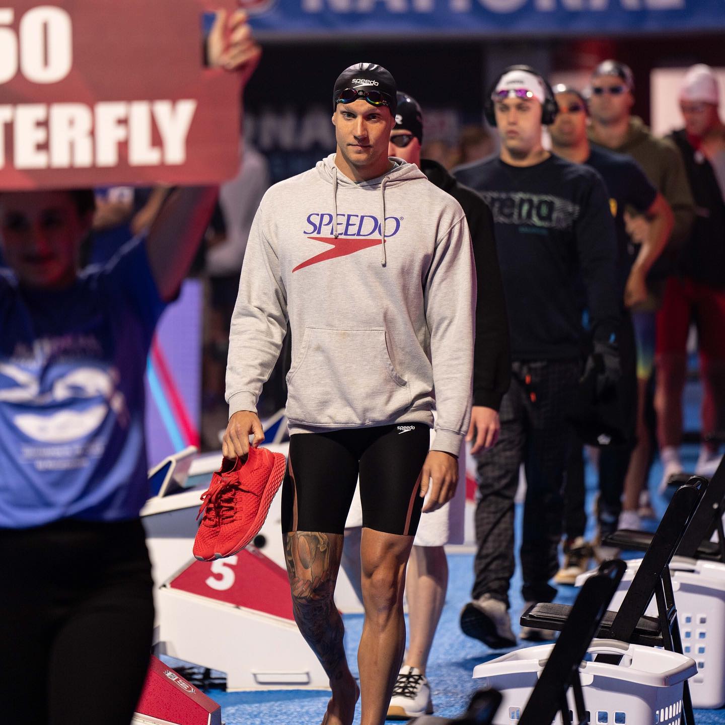 美國游泳運動員Caeleb Dressel    