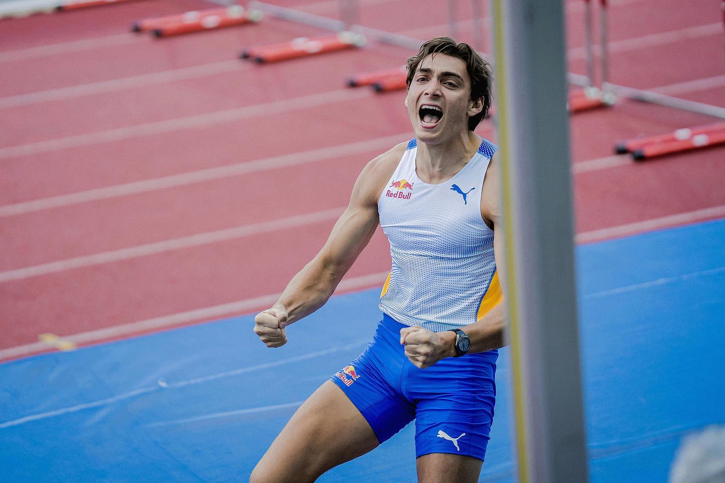 瑞士撐竿跳選手Armand Duplantis