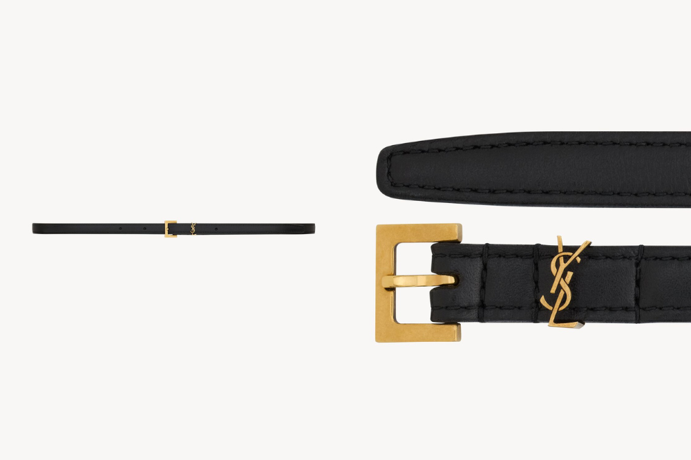 Saint Laurent CASSANDRE滑面皮革超幼身