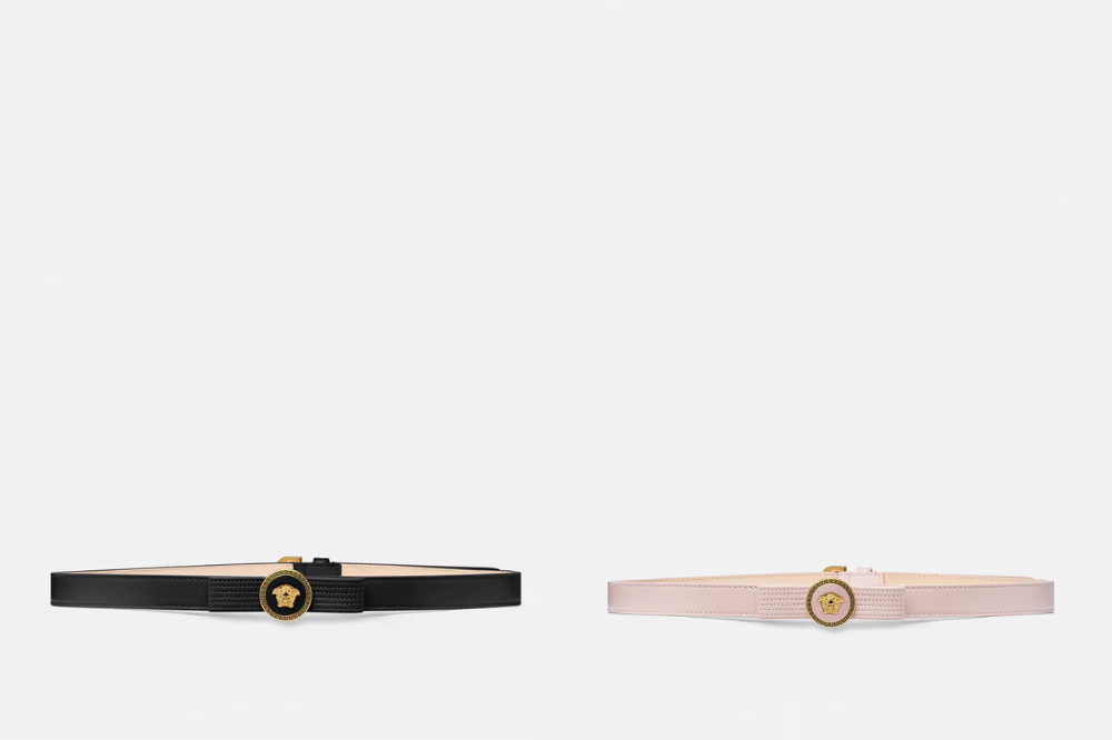 VERSACE Gianni Ribbon Leather 