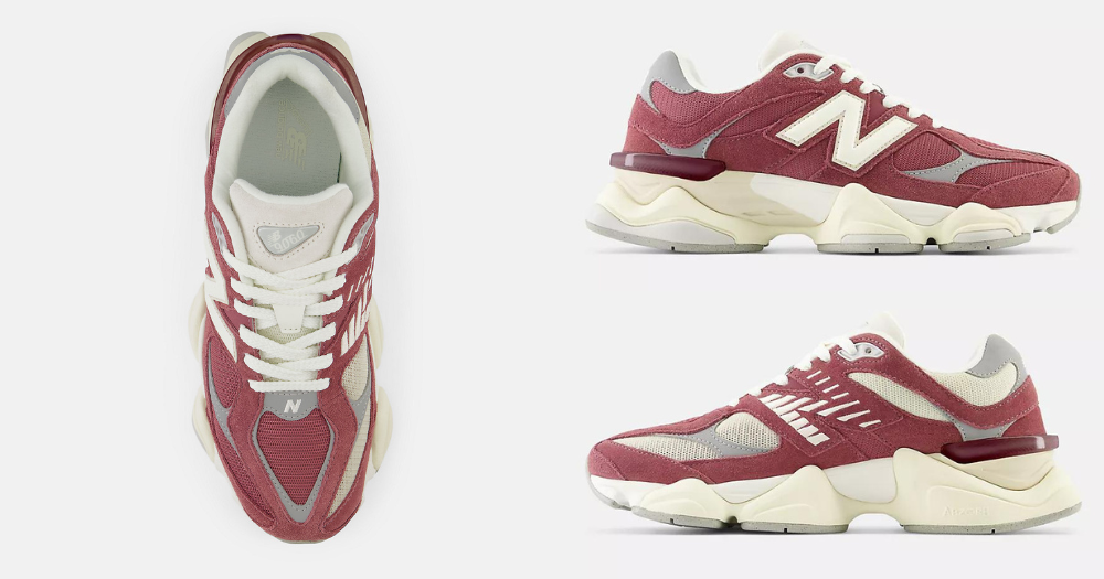 2024復古紅色球鞋盤點1：New Balance 9060