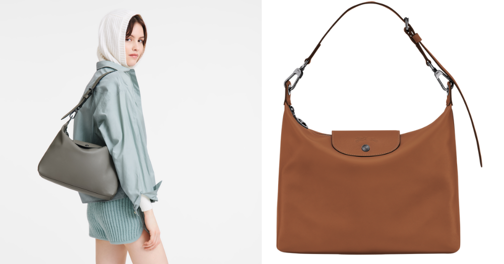 Longchamp Le Pliage Xtra 半月形單肩