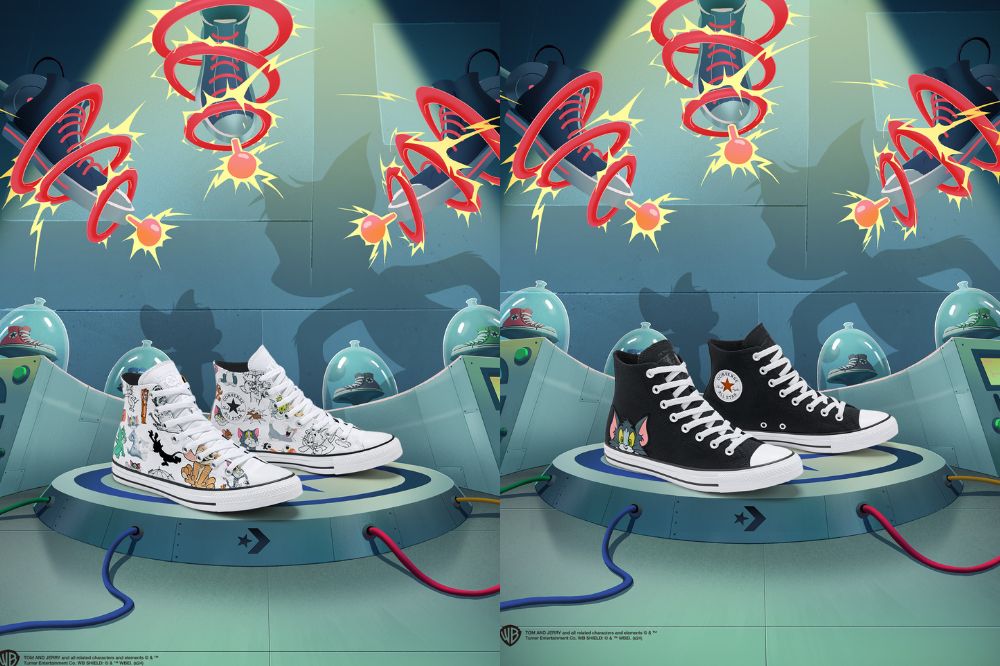 Converse x 湯姆貓與傑利鼠
