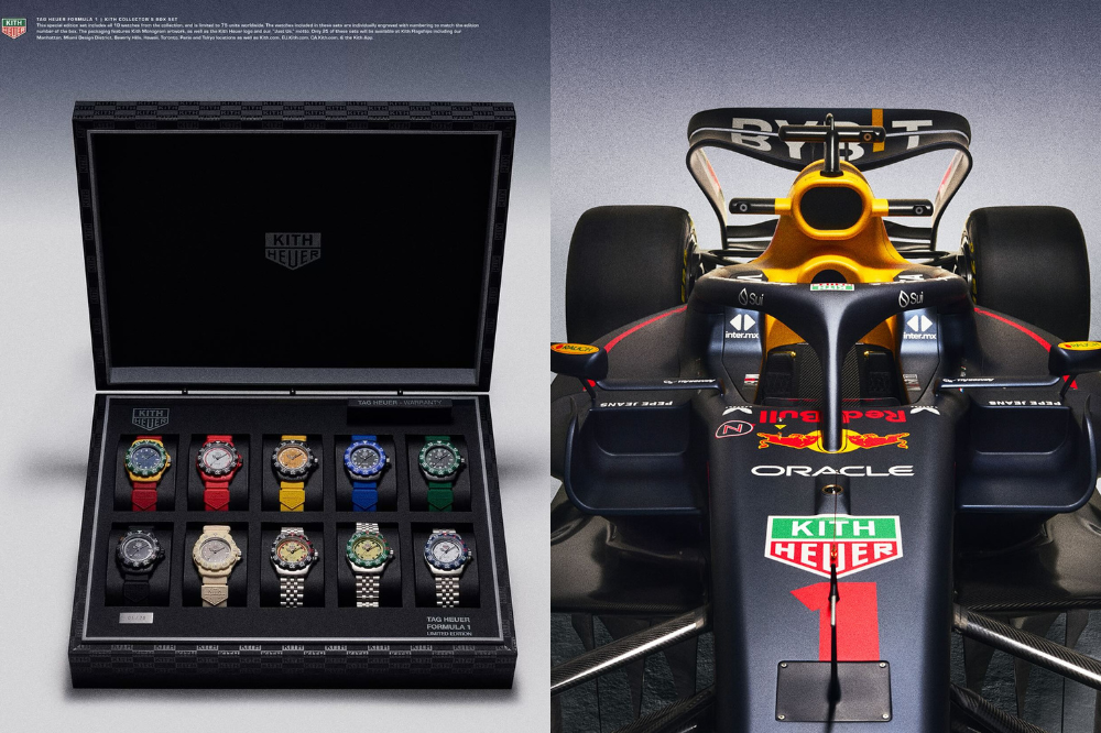 與高級錶品牌 TAG Heuer 推出聯名錶款