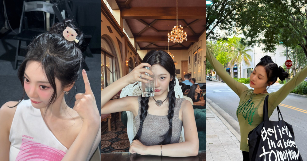 搭配各種可愛的髮型,如丸子頭、雙馬尾等,為整體造型加分,展現
