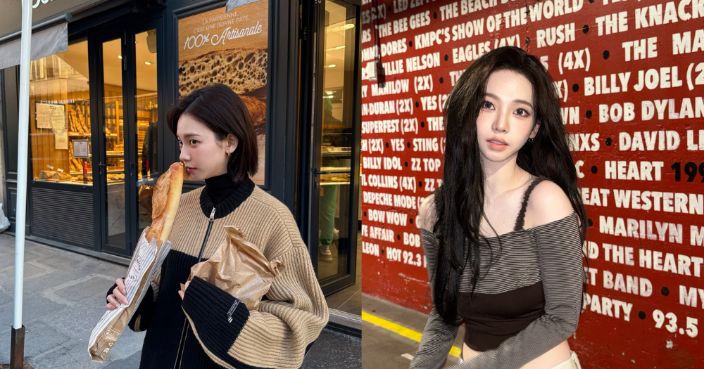 色調上 Karina 偏好黑白灰等和諧色系