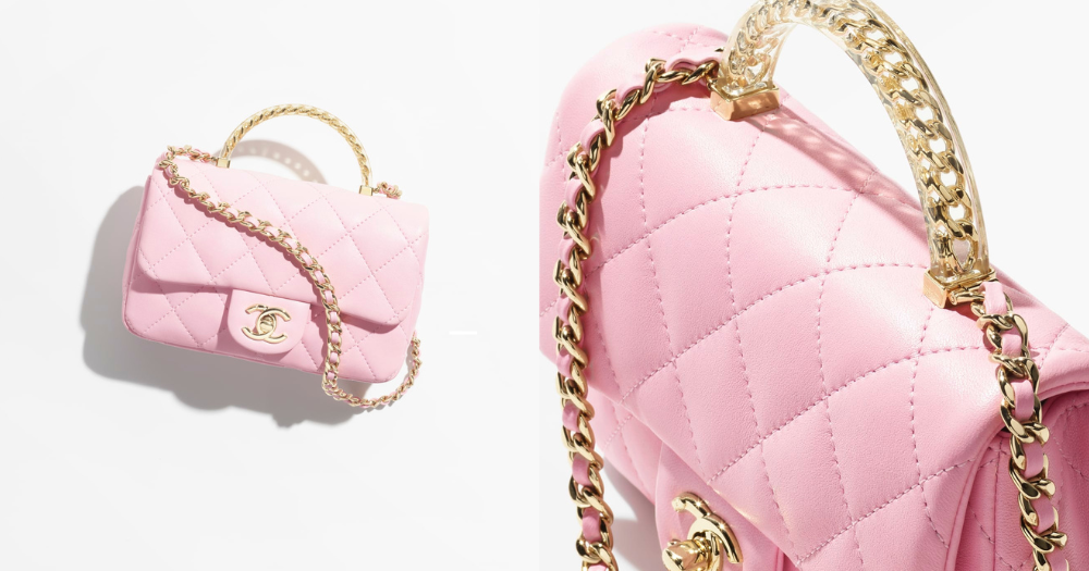 CHANEL手把口蓋包Small Flap Bag with
