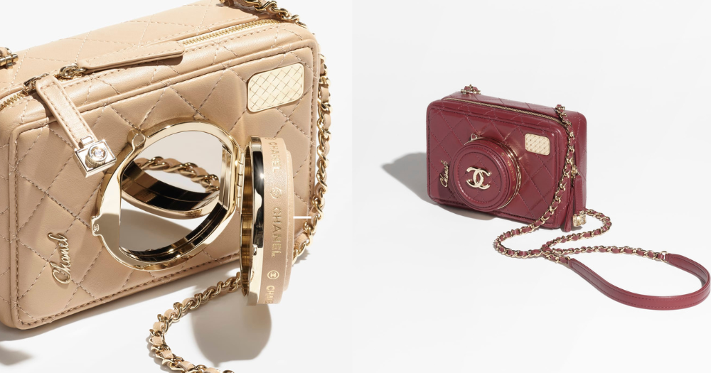 CHANEL Camera Bag小羊皮相機包建議售價NT$