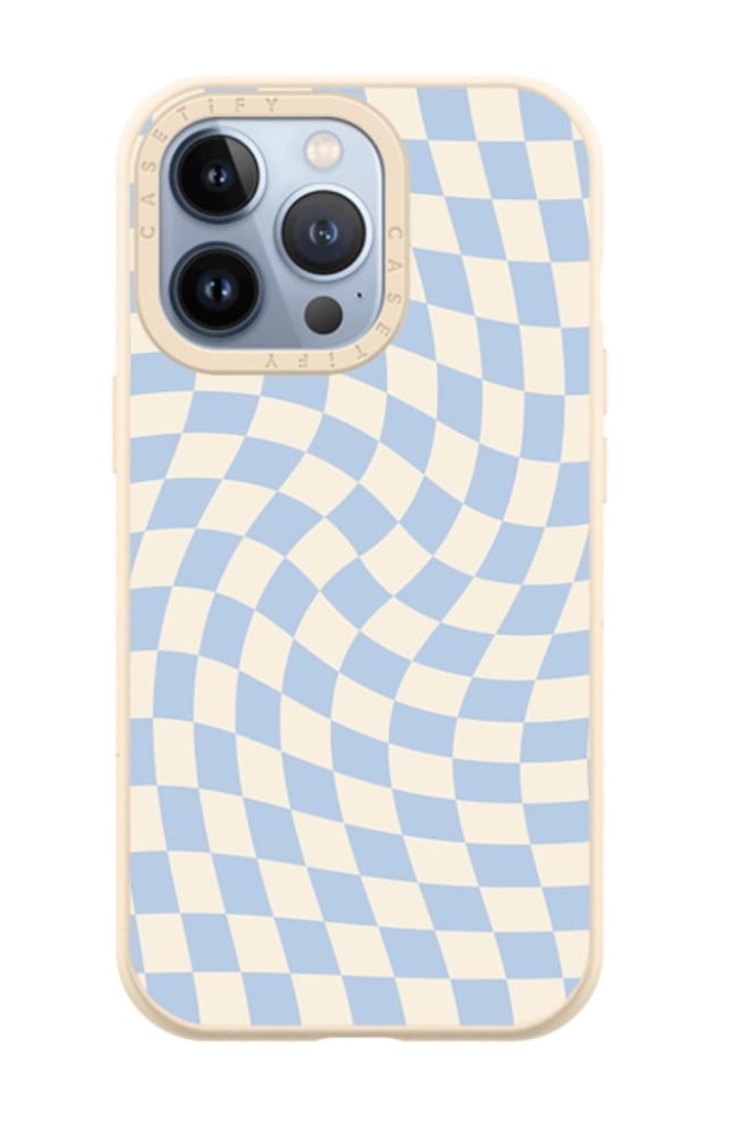 5.Check II - Baby Blue Twist
