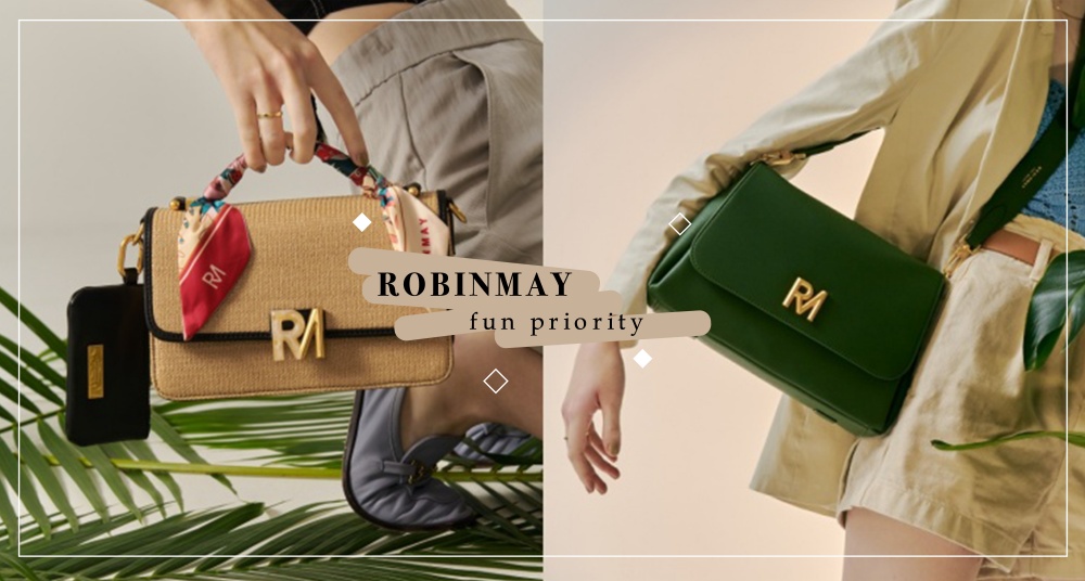 跟RM一起穿梭在熱帶雨林！ROBINMAY 夏季新包款登場，郵差包、竹編包，小資女孩春夏新選擇！