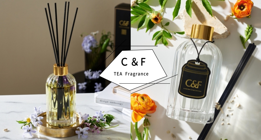 清新茶調擴香推薦！C&F「茶鑲系精油擴香」絕美金鳥籠瓶身＋清甜茶香，送禮自用都適合！