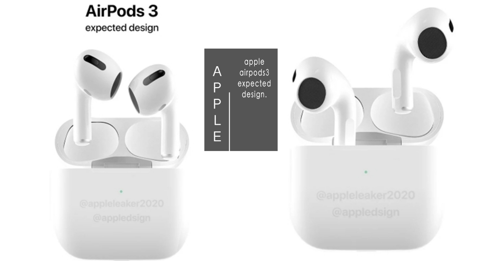 準備買起來！AirPods 3渲染圖大公開，神似pro的外觀＋2倍續航力，親民售價售價5千有找～