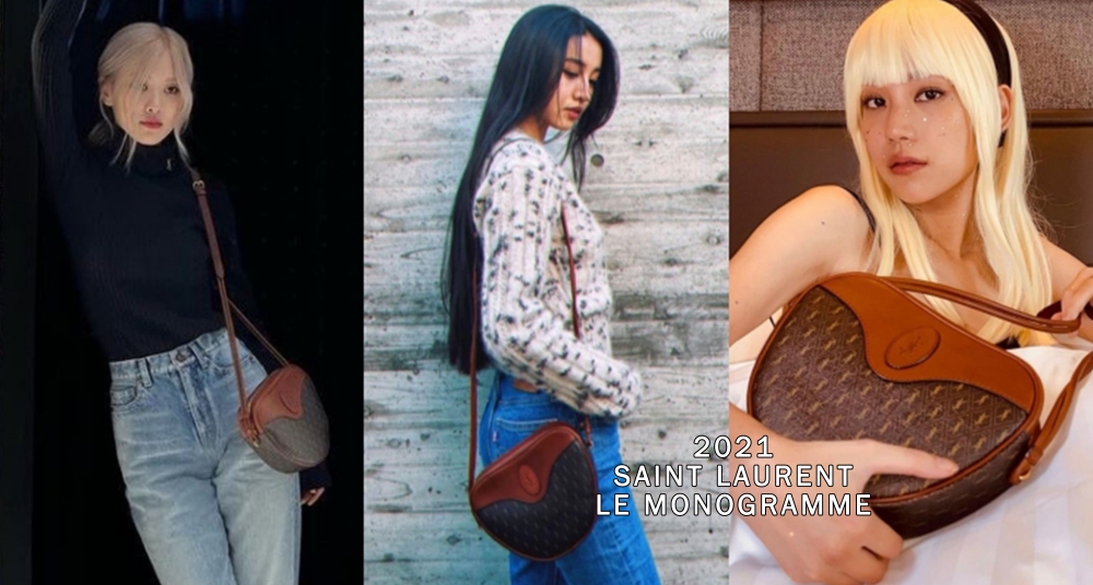 最可愛的那種！YSL 「老花愛心包」 IG出鏡率超高，Rosé、王浄、木村光希都在背～