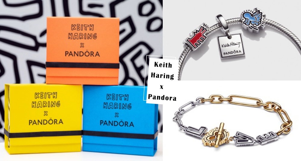 愛心手環太可愛！Keith Haring x Pandora聯名系列繽紛登場，12款飾品可甜可酷每款都想要～