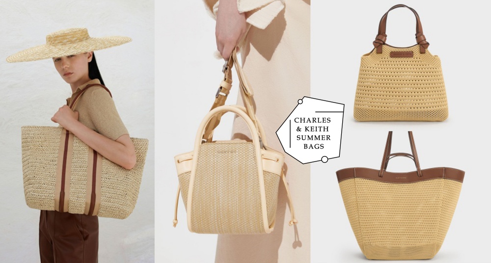 CHARLES & KEITH 草編包、編織包推薦！大容量、迷你包通通有～輕鬆揹上一咖開啟海島渡假模式！