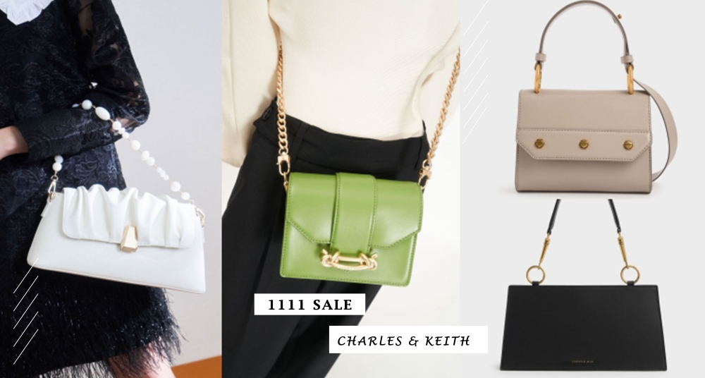 CHARLES & KEITH 雙11優惠來了！盤點必買包款Top5，超強折扣千萬不要錯過！