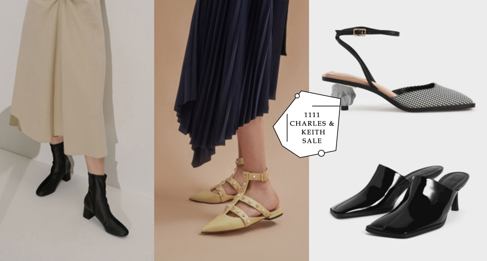 CHARLES & KEITH 雙11優惠「必買鞋款Top5」，超多款式＋超甜價格必須通通帶回家！