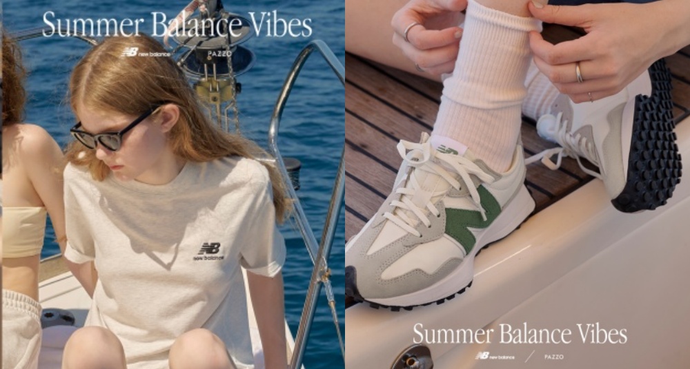 PAZZO X New Balance 再度出擊！獨家配色NB327、刺繡Tee、棉質短褲、棒球帽....這天開賣！
