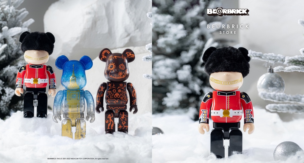 最潮聖誕禮物＋1！BE@RBRICK 聖誕聯名系列登場，英國皇家士兵熊太Q萌，這天開始抽籤！