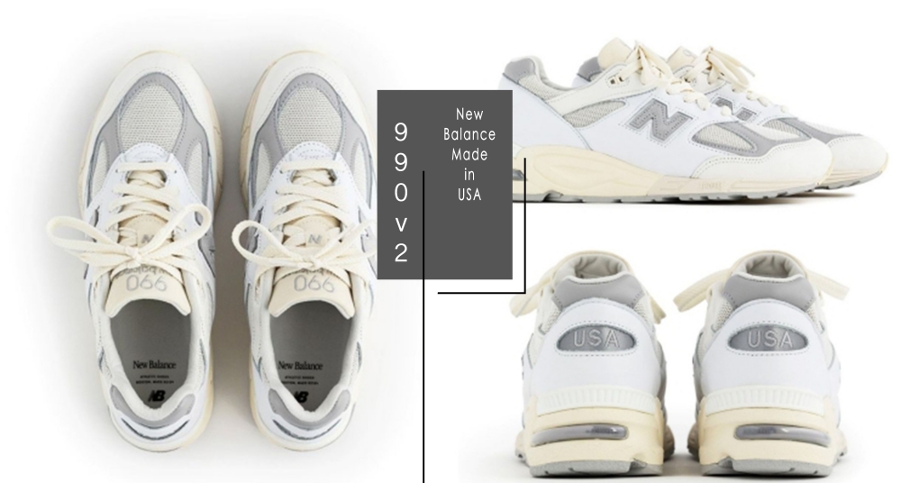 美國製就是美！New Balance 990v2 全新 Sea Salt 配色登場，高級冷色調質感滿分越看越好看！