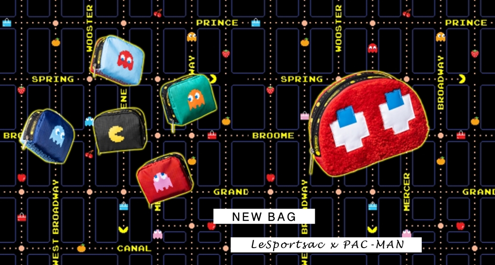 小精靈來襲！LeSportsac X 小精靈 推出聯名包款，超萌方形化妝包、毛絨斜背包誰背誰可愛♡