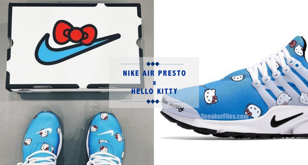 最可愛球鞋是它！Nike X Hello Kitty 聯名鞋曝光，超萌設計連鞋盒都超欠收藏！