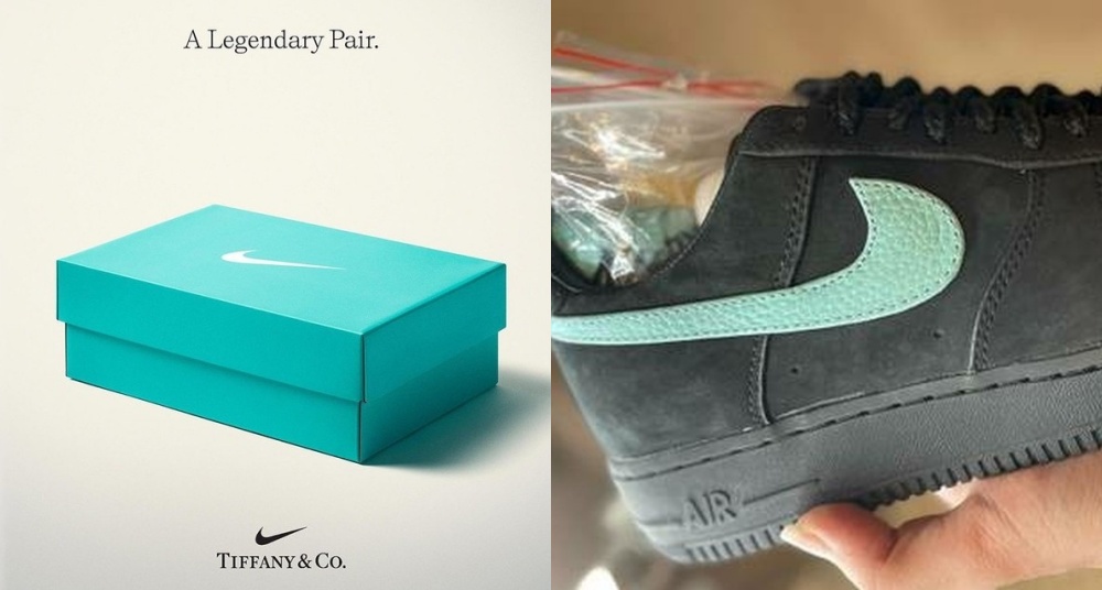雙強聯名真的來了！Nike 官方正式宣布 Tiffany & Co. x Nike Air Force 1 Low 最新聯名系列即將登場