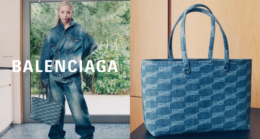 Balenciaga 全新 BB Monagram 登場！丹寧雙B徽標時髦又率性，多款單品老花控必收！
