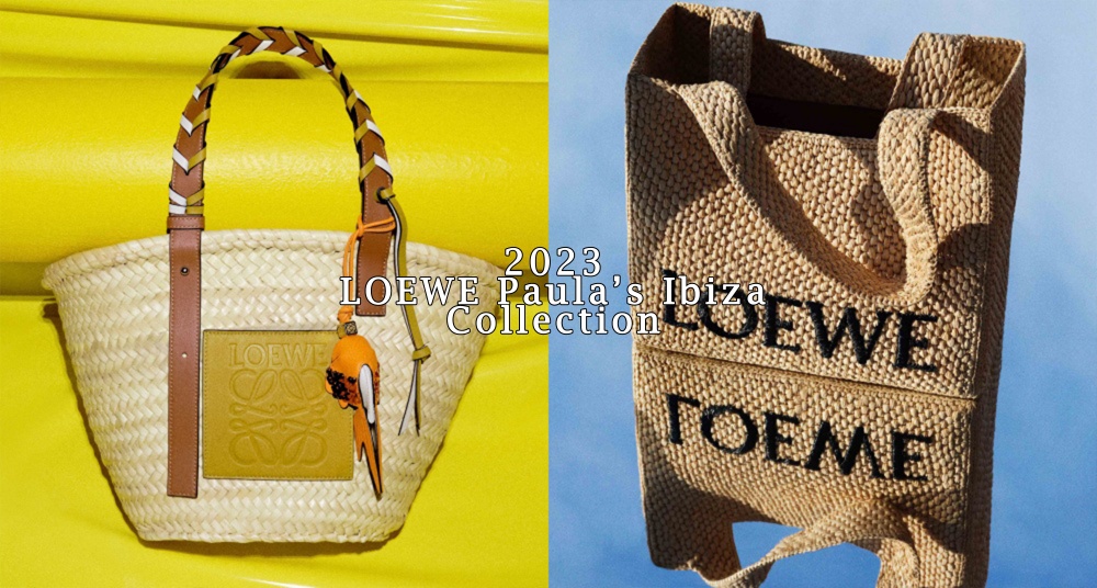 夏日浪漫來襲！2023 LOEWE Paula’s Ibiza系列登場，全新編織托特包本季必收，繽紛水桶包超可愛！
