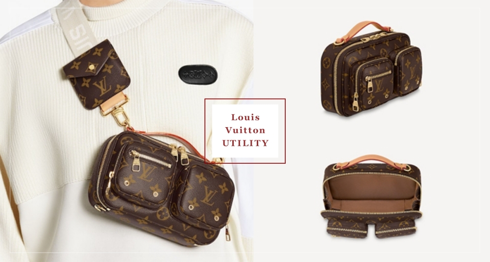 立馬買單！LV春夏全新「UTILITY 二合一包」帥氣登場，率性風格＋多功能口袋實在太欠收！