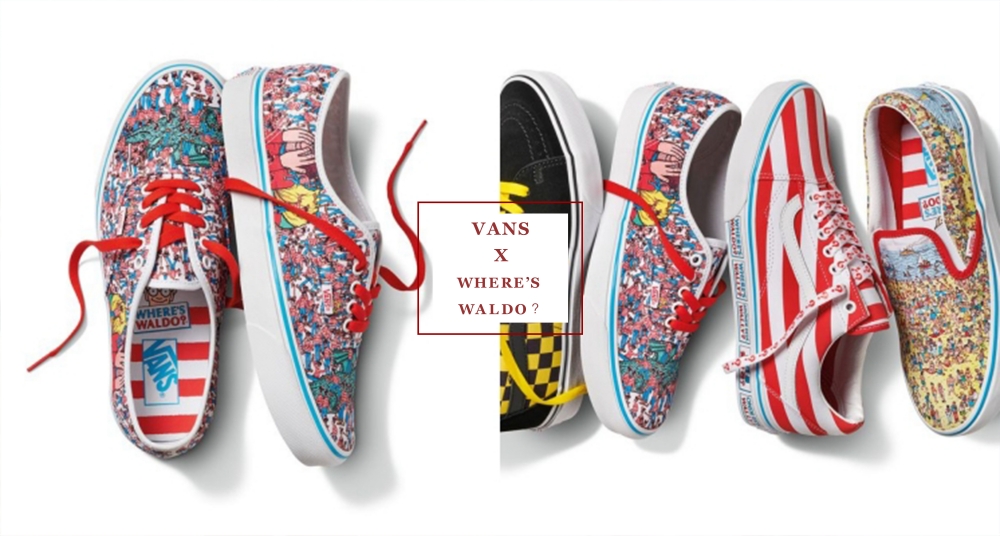 快來尋找威利！VANS X 威利在哪裡？聯名鞋款登場！經典插畫躍上鞋面超有趣～這天開賣不要錯過！