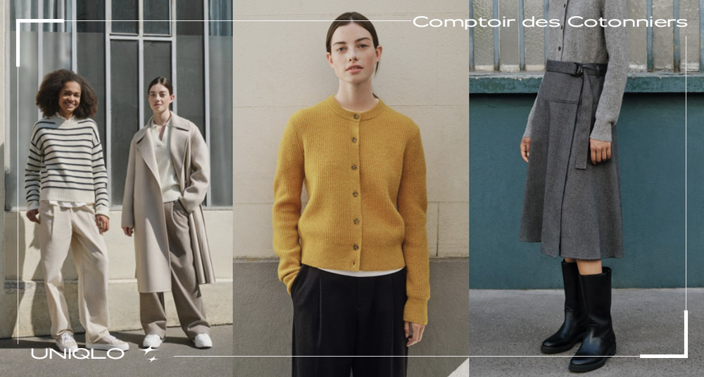 UNIQLO 質感聯名再一發!攜手法國時尚品牌COMPTOIR DES COTONNIERS 推出秋冬聯名系列,單品細節、開賣資訊搶先看!