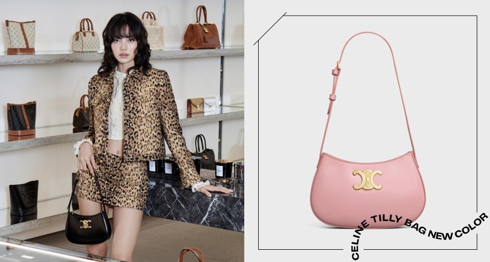 Lisa同款能不入手嗎?Celine最新TILLY包款超生火,推出新年限定「粉色TILLY」散發浪漫迷人氣息~