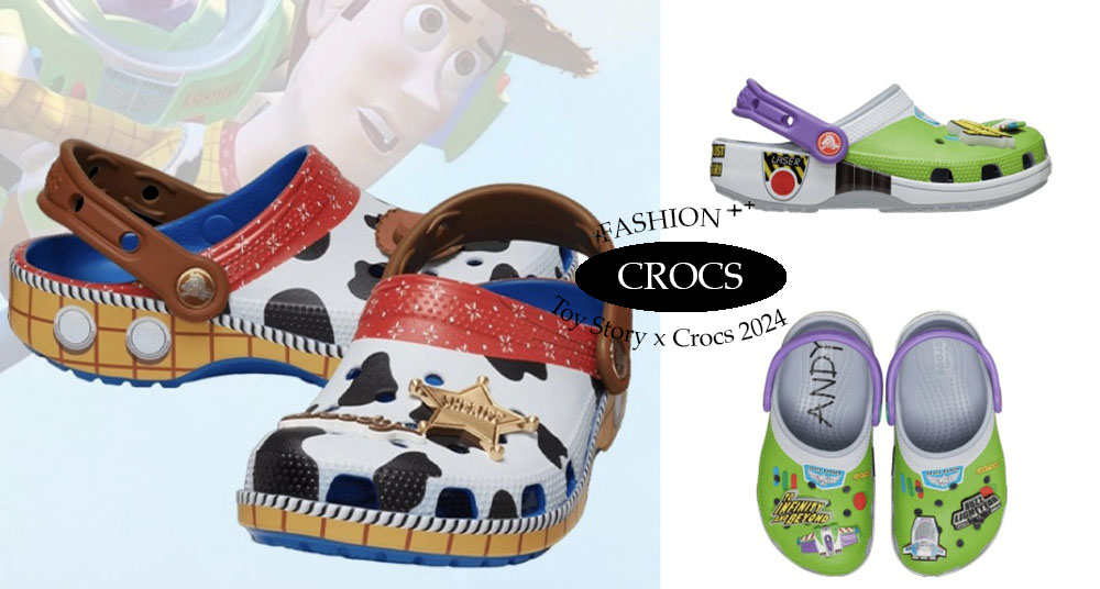 Crocs下一個聯名對象是「玩具總動員」！巴斯光年、胡迪警長躍上洞洞鞋，配色細節、鞋釦通通可愛到不行～