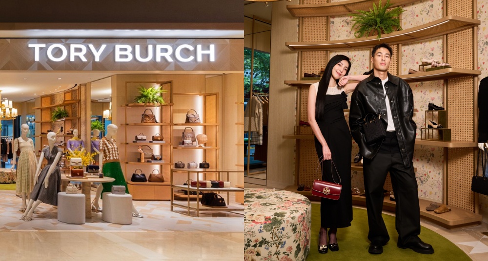Tory Burch 新光三越信義A8 精品店盛大開幕！時髦幾何裝潢、最新包款、服飾，時尚迷必須朝聖