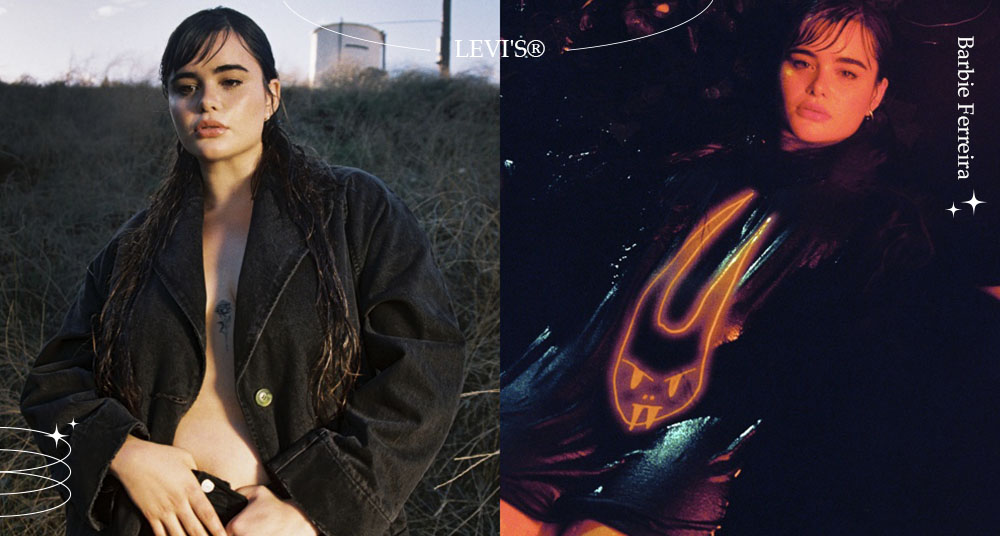 LEVI'S®攜手Z世代時尚Icon – Barbie Ferreira 經典丹寧融合懷舊絢麗意象 激盪全新2023秋冬合作膠囊系列