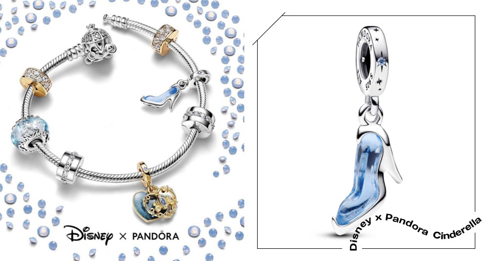 Disney x Pandora 聯名新作夢幻登場！打造絕美《仙履奇緣》系列玻璃鞋吊飾、南瓜馬車戒指