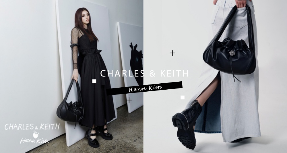 韓韶禧同款必須入手！CHARLES & KEITH x Henn Kim聯名系列，澎澎心臟包、鉚釘厚底靴這天開賣