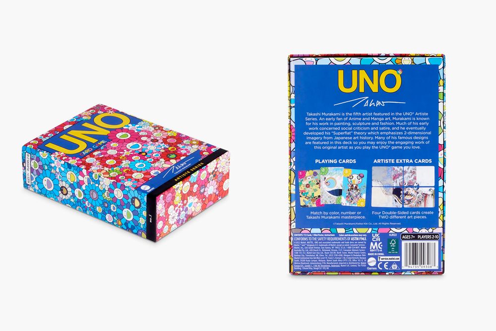 【新品未使用品】 村上隆　UNO 9月5日(月)よりWEBショップにて、村上隆コラボレーションUNOを販売