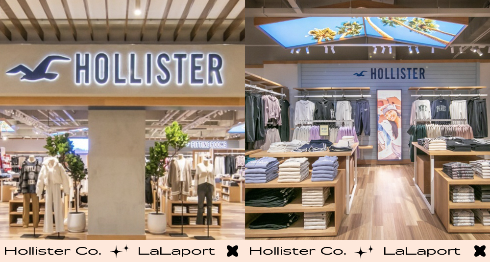 擁抱南加洲的陽光活力！Hollister House形象概念店正式登陸台中LaLaport