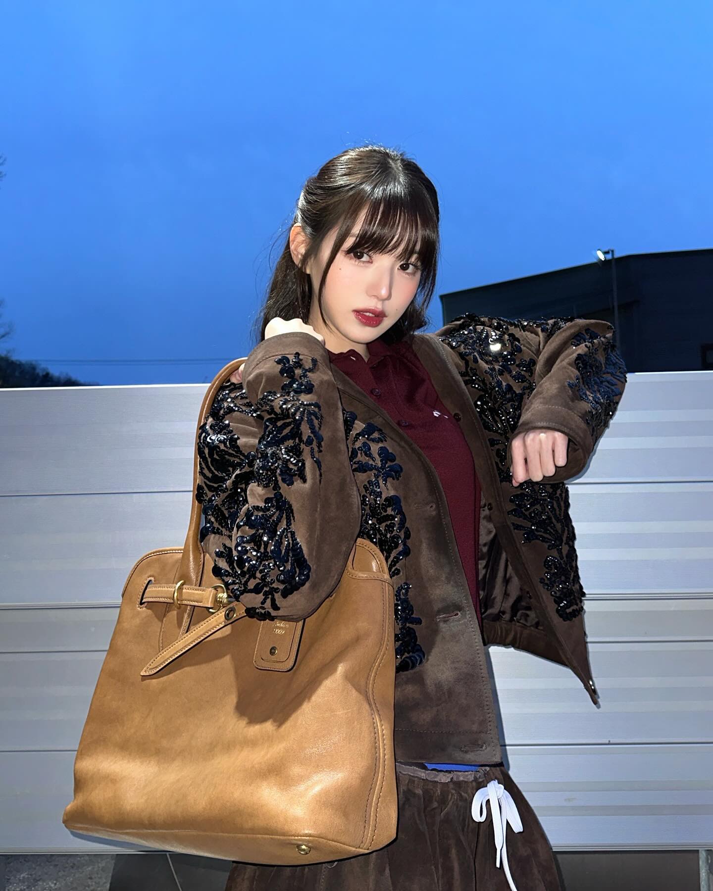MIU MIU Aventure納帕皮革手袋建議售價NT$1