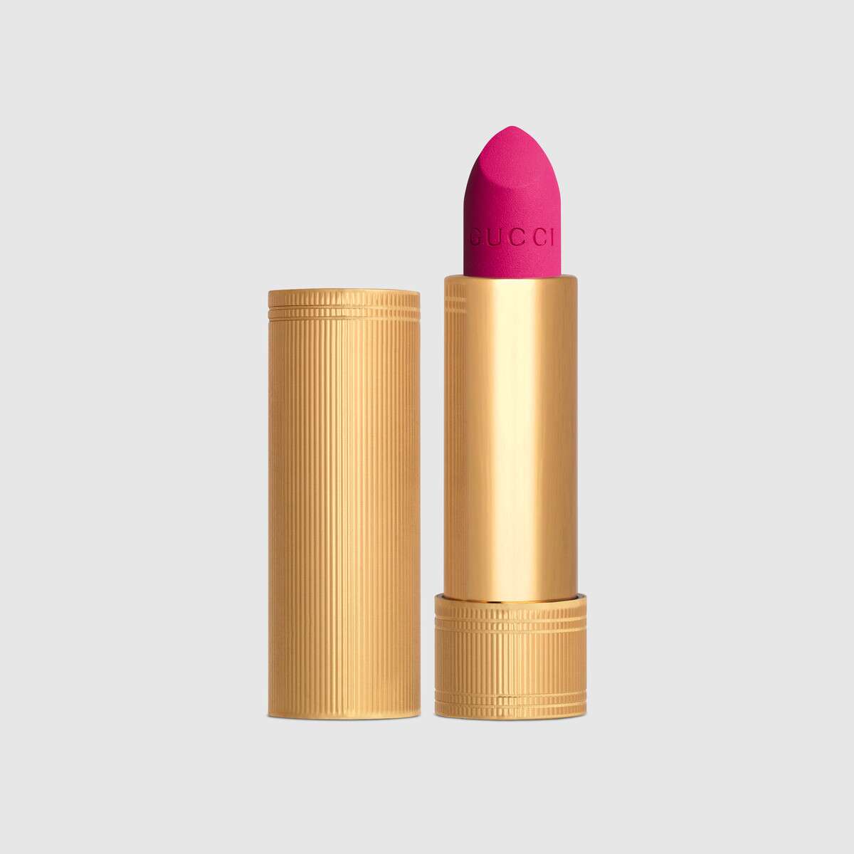 GUCCI 潤澤絨霧唇膏#402 Vantine Fuchsia NT.1,220