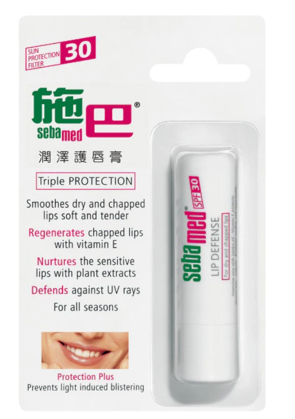 施巴pH5.5 SPF30潤澤護唇膏 NT.200